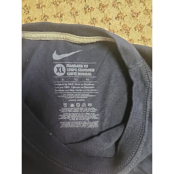 Vintage Nike MLB New York Yankees Graphic T Shirt Size X-L Navy Blue!! - Picture 5 of 6